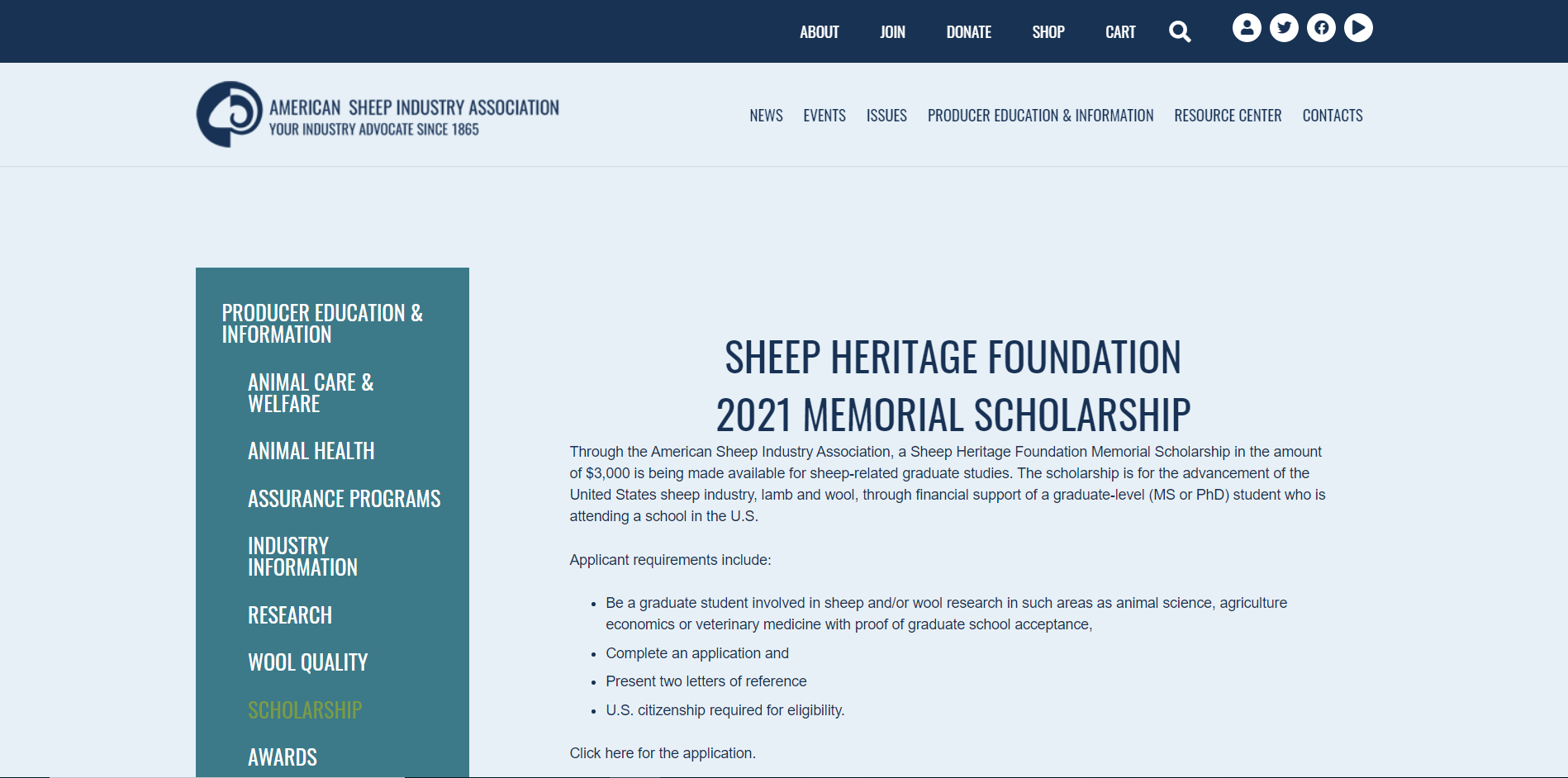 Sheep Heritage Foundation