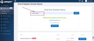 How to find your domain
