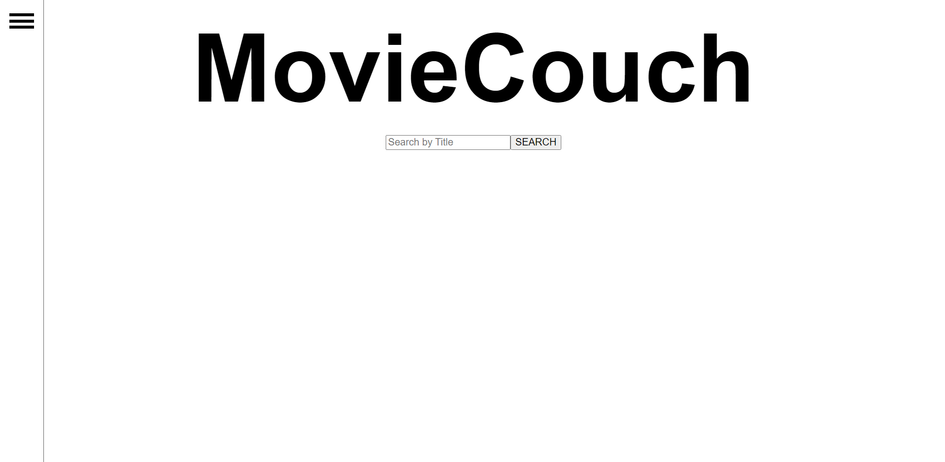 Movie Couch