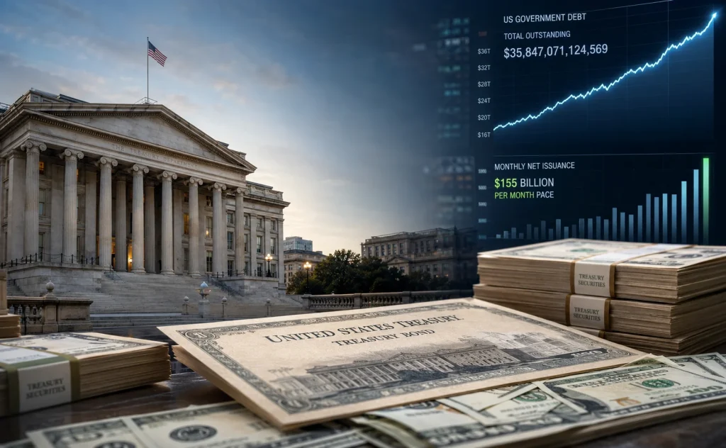CBO: US Treasury Borrowing Pace Reaches $155bn a Month cbo us treasury borrowing pace